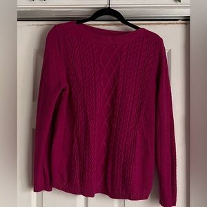 Dark pink sweater (Super comfy) (never worn)